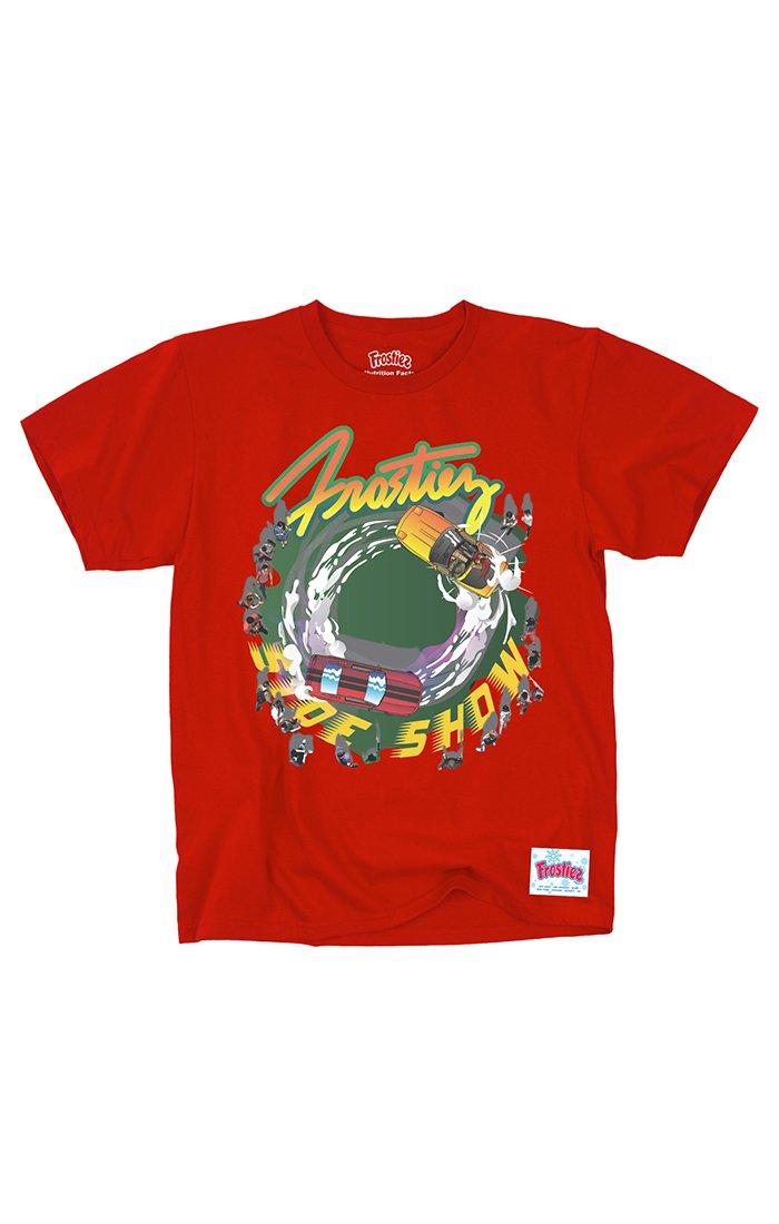 Frostiez Men's Side Show Short Sleeve T-Shirt - Red - RED